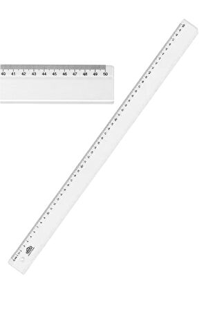 Plastik Cetvel 50 cm