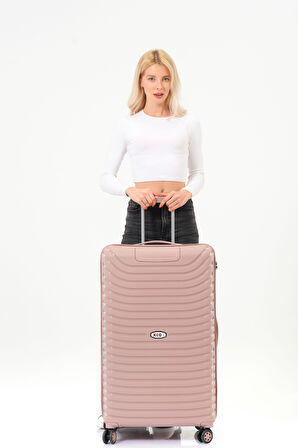 Keo-Plus Pudra 3 lü Set Silikon Kırılmaz PP Valiz