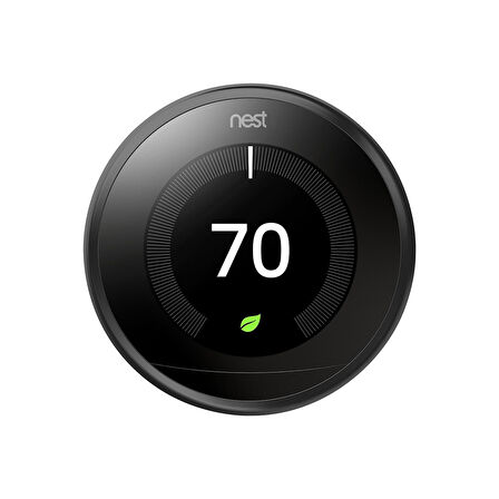 Google Nest Learning Thermostat Siyah