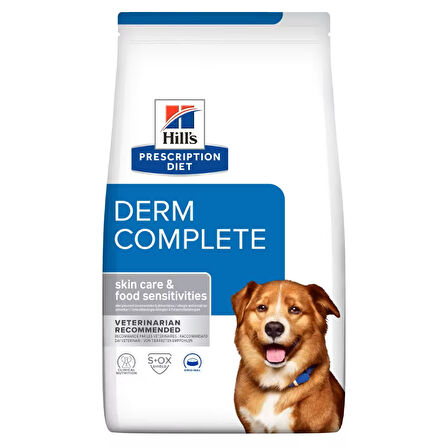 Hill's Prescription Diet Derm Complete Köpek Maması 4 Kg