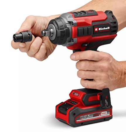 Einhell IMPAXXO 18/450 - Solo, Kömürsüz Akülü Darbeli Somun Sıkma