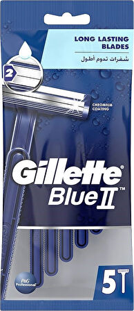 Gillette Blue2 5 li Poşet Kullan At Tıraş Bıçağı x 2 Adet