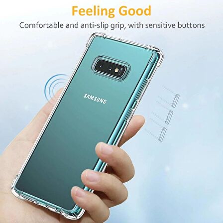 Gpack Samsung Galaxy S10e Kılıf AntiShock Ultra Koruma Sert Kapak
