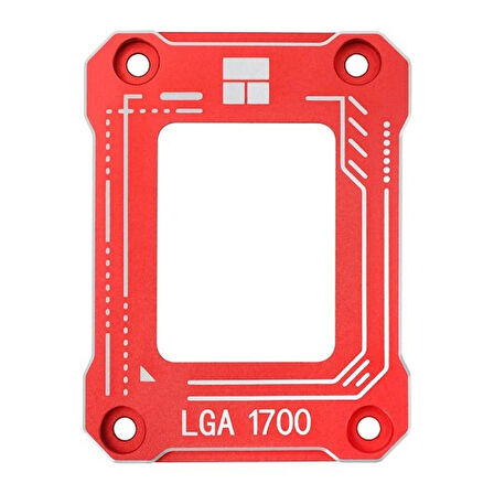 Thermalright Intel LGA 1700 soketli işlemciler için Kırmızı Güçlendirme Kiti (TF7 Termal Macun Dahildir) (LGA 17XX-BCF-RED)