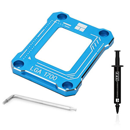 Thermalright Intel LGA 1700 soketli işlemciler için Mavi Güçlendirme Kiti (TF7 Termal Macun Dahildir) (LGA 17XX-BCF-BLUE)