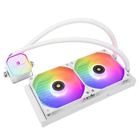 Thermalright Frozen Prism 240 ARGB 240mm Intel-AMD Uyumlu Beyaz İşlemci Sıvı Soğutucu