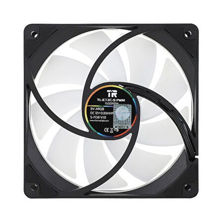 Thermalright TL-C12C-S ARGB 120mm Siyah Kasa Fanı