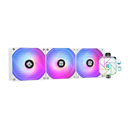 Thermalright Aqua Elite 360 White ARGB V3 360mm Intel-AMD Uyumlu Beyaz İşlemci Sıvı Soğutucu