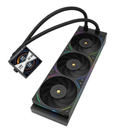 Thermalright Hyper Vision 360 UB ARGB Black 360mm Intel-AMD Uyumlu İşlemci Sıvı Soğutucu