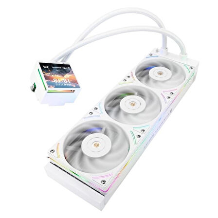 Thermalright Hyper Vision 360 UB ARGB White 360mm Intel-AMD Uyumlu Beyaz İşlemci Sıvı Soğutucu