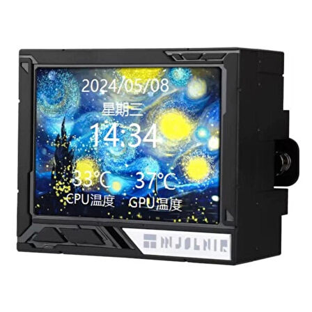 Thermalright Mjolnir Vision 360 Black X Fansız 360mm Intel-AMD Uyumlu İşlemci Sıvı Soğutucu