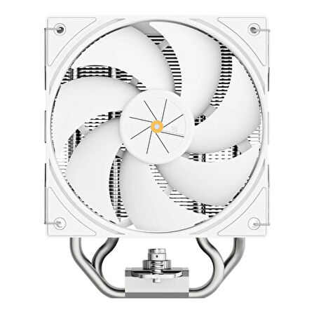 Thermalright Assassin X 120 R Digital White TL-P12W 120mm 4 x 6mm Isı Borulu Intel-AMD Uyumlu Beyaz Hava Soğutucu