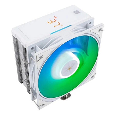 Thermalright Assassin X 120 R Digital ARGB White TL-P12W-S 120mm 4 x 6mm Isı Borulu Intel-AMD Uyumlu Beyaz Hava Soğutucu