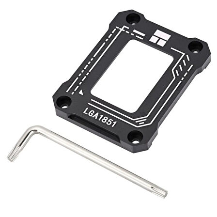Thermalright Intel LGA 1851 soketli işlemciler için Siyah Güçlendirme Kiti (LGA1851-BCF BLACK)