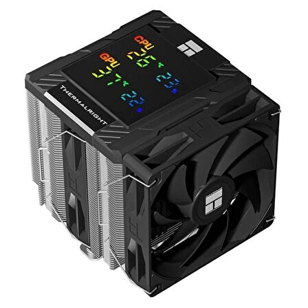 Thermalright Peerless Assassin 120 Digital Black TL-C12C-X28 V2 120mm 6 x 6mm Isı Borulu Intel-AMD Uyumlu Hava Soğutucu