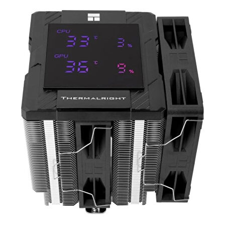 Thermalright Peerless Assassin 120 Digital Black TL-C12C-X28 V2 120mm 6 x 6mm Isı Borulu Intel-AMD Uyumlu Hava Soğutucu