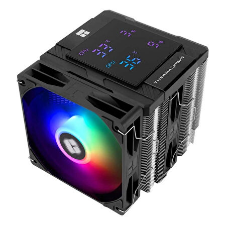 Thermalright Peerless Assassin 120 Digital Black ARGB TL-C12C-X28-S V2 120mm 6 x 6mm Isı Borulu Intel-AMD Uyumlu Hava Soğutucu