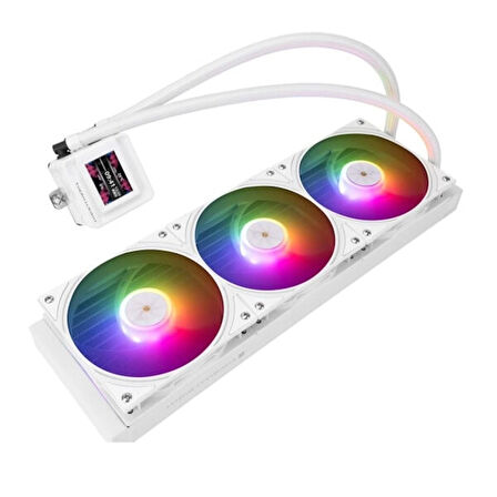 Thermalright Frozen Warframe 360 SE ARGB White 360mm Intel-AMD Uyumlu Beyaz İşlemci Sıvı Soğutucu