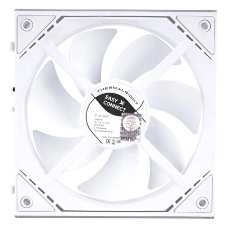 Thermalright TL-M12QW ARGB 120mm Beyaz Kasa Fanı