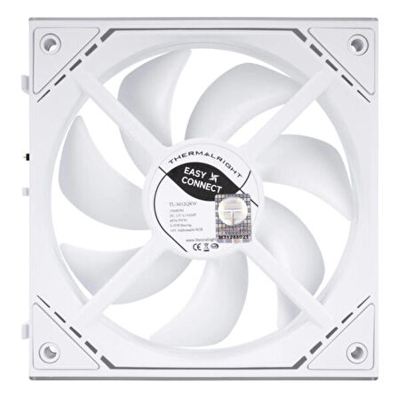 Thermalright TL-M12QRW ARGB 120mm Beyaz Kasa Fanı