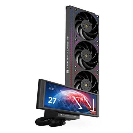 Thermalright Trofeo Vision 360 ARGB Black 360mm Intel-AMD Uyumlu İşlemci Sıvı Soğutucu