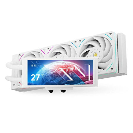 Thermalright Trofeo Vision 360 ARGB White 360mm Intel-AMD Uyumlu İşlemci Sıvı Soğutucu