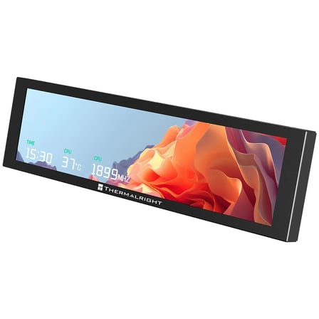 Thermalright Trofeo Vision 9.16 LCD BLACK Manyetik Type-C Temalı LCD Ekran