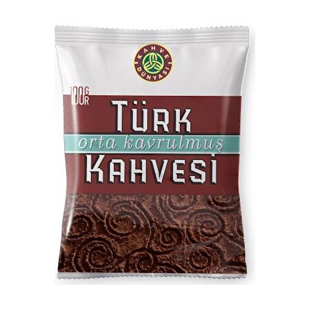 Kahve Dünyası Orta Kavrulmuş Türk Kahvesi 100 gr x 12'li