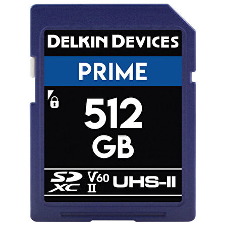 512GB Prime SDXC UHS-II 280MB/s V60 Hafıza Kartı