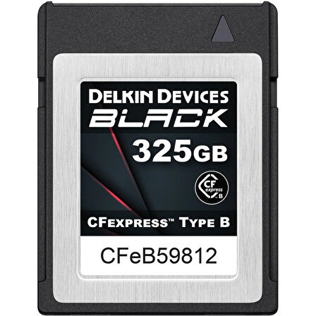 325GB Black CFexpress Type-B Hafıza Kartı