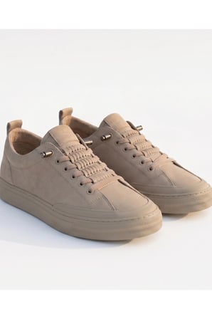 CityComfort – Kahve Kapitone Dokulu Modern Unısex Sneaker