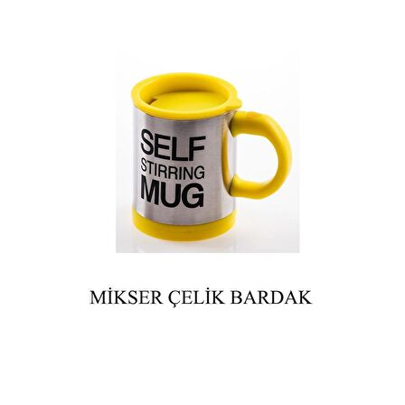 MİKSER ÇELİK BARDAK SARI