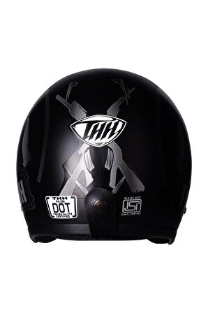 NİKKO N314 YARIM KASK GREY ARMY