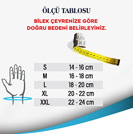 Vizor -  Neopren Çift Taraflı El Bilek Ateli CODE 19-LUX