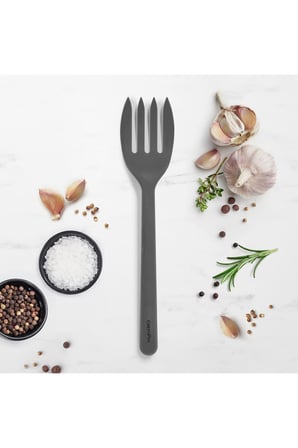  GreenPan Silikon Çatal Gri | Platinum Silicone | BPA İçermez | 200°C Isıya Dayanıklı |