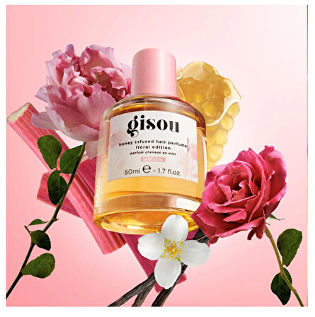 Gisou Honey Infused Hair Perfume Çiçeksi Saç Parfümü - Yaban gülü 50 ml