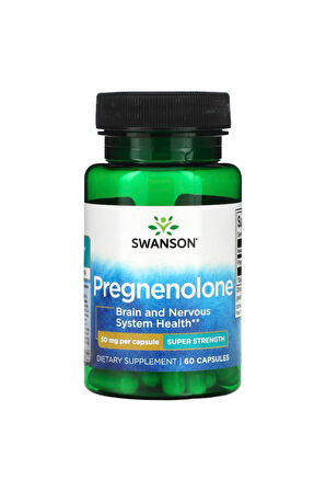 Pregnenolone  Super strength 50 mg 60 Kapsül