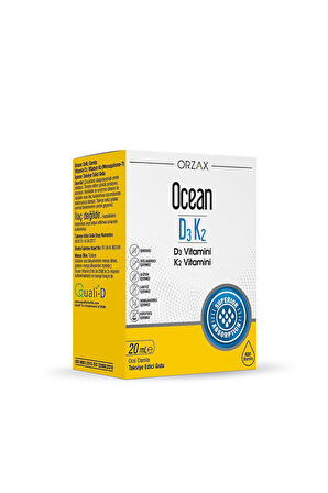 Ocean Orzax Vitamin D3 K2 Damla 20ml