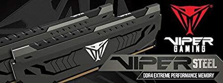 Patriot Viper Steel PVS416G320C6K 16 GB (2x8) DDR4 3200 MHz CL18 Ram