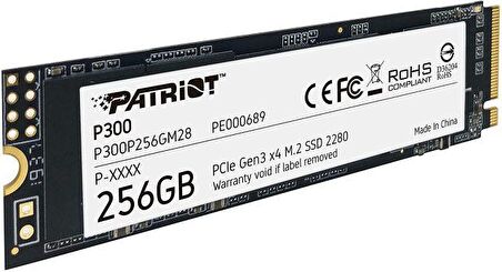 Patriot P300 M2 256 GB M.2 1100 MB/s 1700 MB/s SSD 