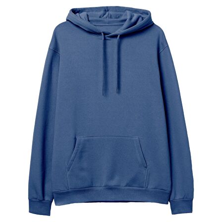 I’Ve got Tıcket Sırt Baskılı Hoodie-Royal Mavi
