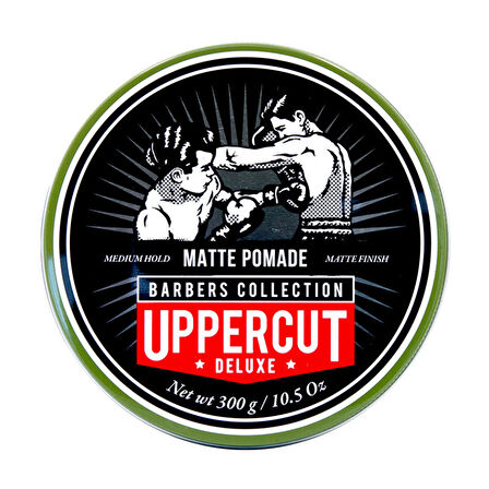 Uppercut Deluxe Matte MAXI Hair Pomade 300gr - Orta Tutuş, Mat Pomad