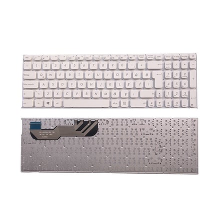 Asus A541, R541, X541u, F541u, K541 Notebook Klavye (Beyaz TR) / KL991W