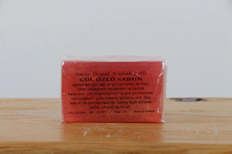 NATUREL KABAK LİFLİ GÜL SABUN 110 GR