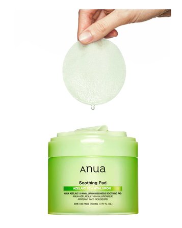 ANUA Azelaic 10 Hyaluron Redness Soothing Pad - Kızarıklık Yatıştırıcı Pedler