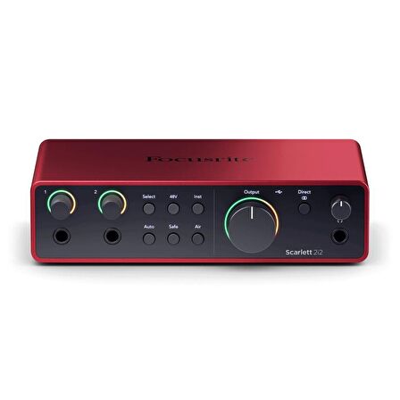 Focusrite Scarlett 2i2 Gen 4 Ses Kartı