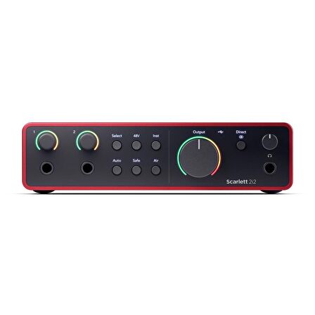 Focusrite Scarlett 2i2 Gen 4 Ses Kartı