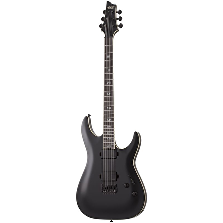 Schecter C-1 SLS Evil Twin Elite Elektro Gitar (Mat Siyah)