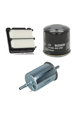 Filtre Bakım Seti Chevrolet Kalos 1.2 1.4 Benzinli Hava + Yağ F.+ Yakıt Filtre