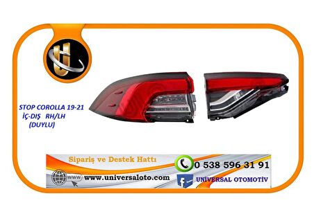 STOP COROLLA 19-24 DIŞ RH (LEDSİZ)